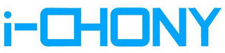 I-CHONY logo