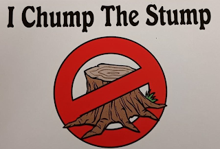 I CHUMP THE STUMP logo