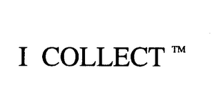 I COLLECT logo