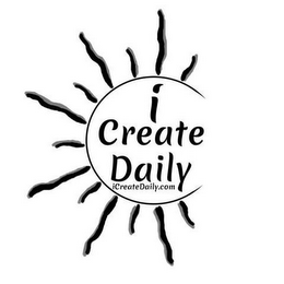 I CREATE DAILY ICREATEDAILY.COM logo
