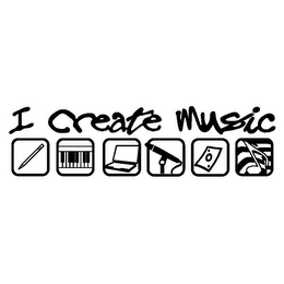 I CREATE MUSIC logo
