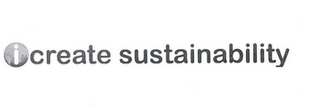 I CREATE SUSTAINABILITY logo