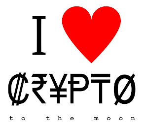 I  CRYPTO TO THE MOON logo