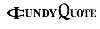 I CUNDY QUOTE logo