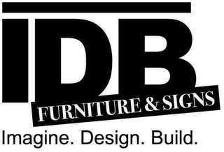 I D B FURNITURE & SIGNS IMAGINE. DESIGN. BUILD. logo