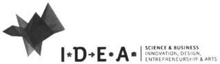 I D E A SCIENCE & BUSINESS INNOVATION, DESIGN, ENTREPRENEURSHIP & ARTS logo