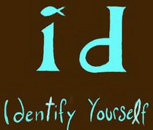 I D IDENTIFY YOURSELF logo