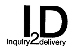 I D INQUIRY 2 DELIVERY logo