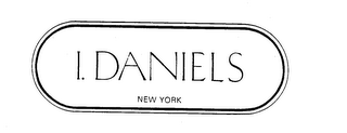 I. DANIELS NEW YORK logo