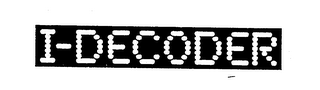 I-DECODER logo