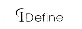 I DEFINE logo