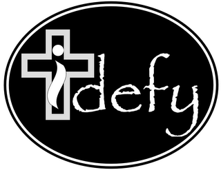 I DEFY logo