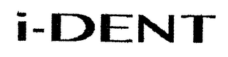 I-DENT logo