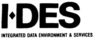 I-DES INTEGRATED DATA ENVIRONMENT & SERVICES logo