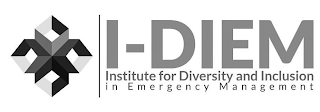 I-DIEM INSTITUTE FOR DIVERSITY AND INCLUSION IN EMERGENCY MANAGEMENT logo