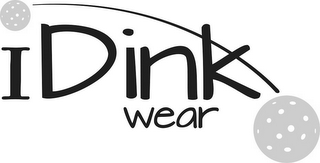 I DINK WEAR logo