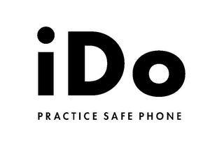 I DO PRACTICE SAFE PHONE logo