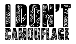 I DON'T CAMOUFLAGE logo