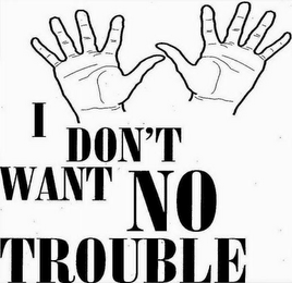I DON'T WANT NO TROUBLE logo