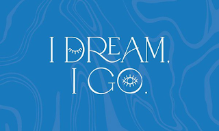 I DREAM, I GO. logo
