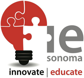 I E SONOMA INNOVATE EDUCATE logo