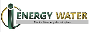 I ENERGY WATER ALKALINE WATER ANYWHERE-ANYTIME logo