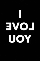 I EVOL UOY logo