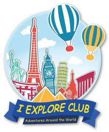 I EXPLORE CLUB ADVENTURES AROUND THE WORLD logo