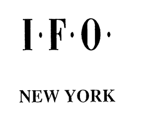 I F O NEW YORK logo