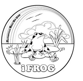 I FAITHFULLY RELY ON GOD IFROG logo