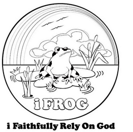 I FAITHFULLY RELY ON GOD IFROG logo