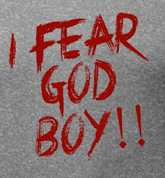 I FEAR GOD BOY!! logo