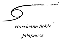 I FEEL THE NEED....FOR HEAT! HURRICANE BOB'S logo