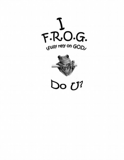 I F.R.O.G. (FULLY RELY ON GOD) DO U? logo