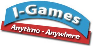 I-GAMES ANYTIME-ANYWHERE logo