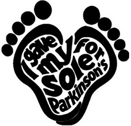 I GAVE MY SOLE FOR PARKINSON'S logo