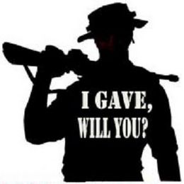 I GAVE, WILL YOU logo