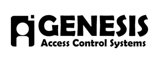 I GENESIS ACCESS CONTROL SYSTEMS logo