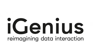 I GENIUS REIMAGINING DATA INTERACTION logo