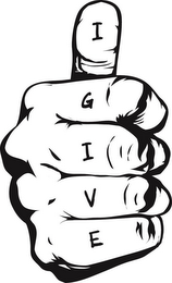 I GIVE logo
