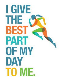 I GIVE THE BEST PART OF MY DAY TO ME. logo