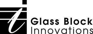 I GLASS BLOCK INNOVATIONS logo