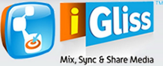 I GLISS MIX, SYNC & SHARE MEDIA logo