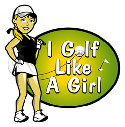 I GOLF LIKE A GIRL logo