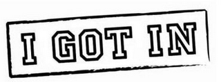 I GOT IN logo