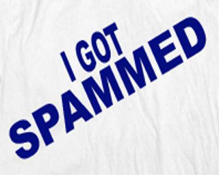 I GOT SPAMMED logo