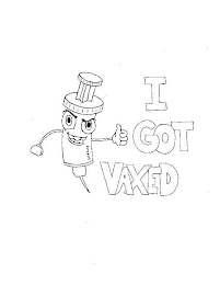 I GOT VAXED logo