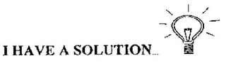 I HAVE A SOLUTION logo
