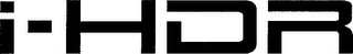 I-HDR logo