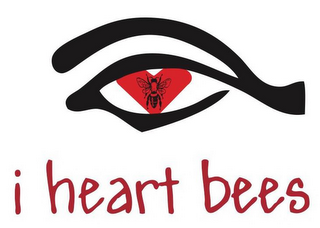 I HEART BEES logo